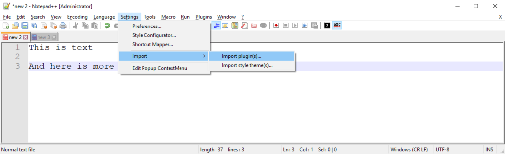 notepad++ install compare plugin notepad++ install compare plugin