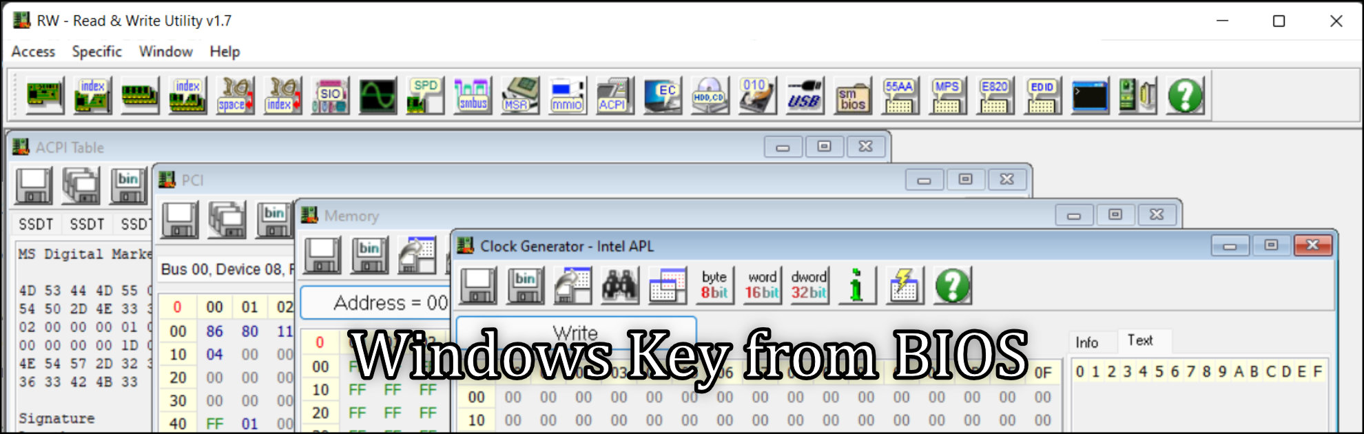 Windows Product Key tools