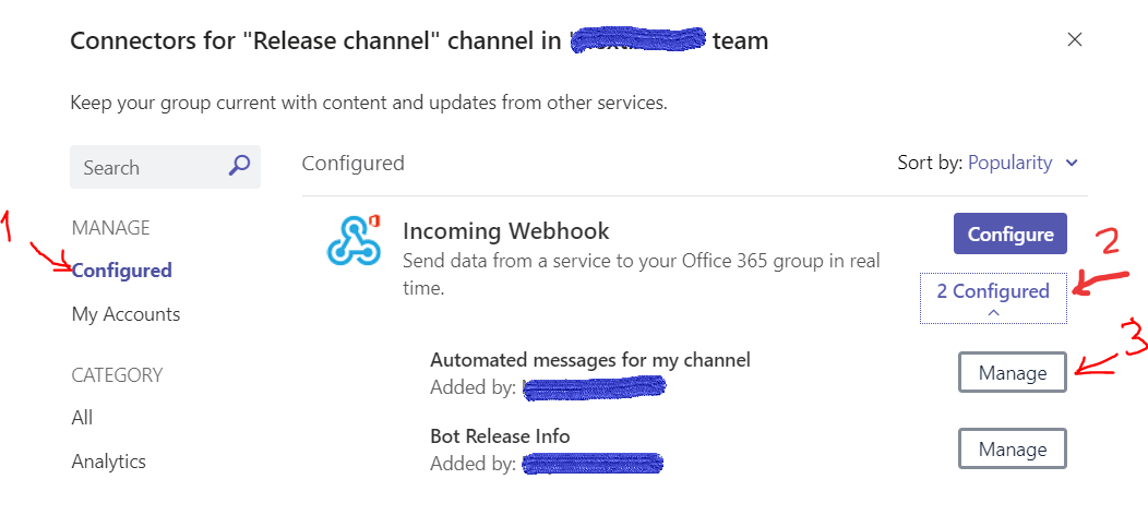 Microsoft Teams Notification